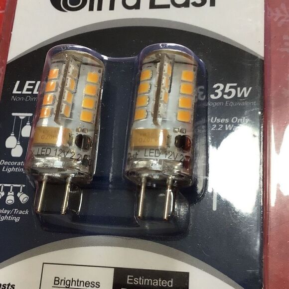 G6 led 35 watt 3000 k light bulbs - Picture 3 of 5
